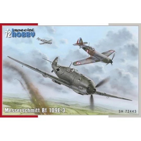 Messerschmitt Bf 109E-3, 1/72 - Special Hobby 100-SH72443 Messerschmitt Bf 109E-3, 1/72 - Special Hobby 100-SH72443