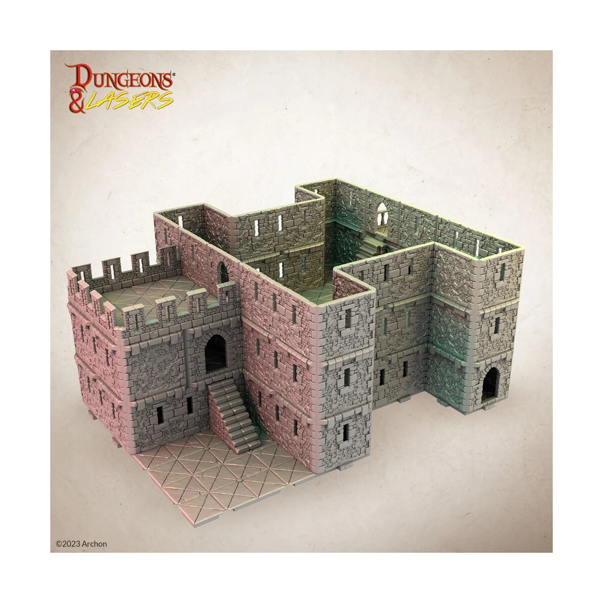 Dungeons & Lasers Starter Set: GRAND STRONGHOLD - Archon Studio DNL...