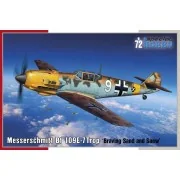 Messerschmitt Bf 109E-7Trop Braving Sand and Snow, 1/72 - Special H...