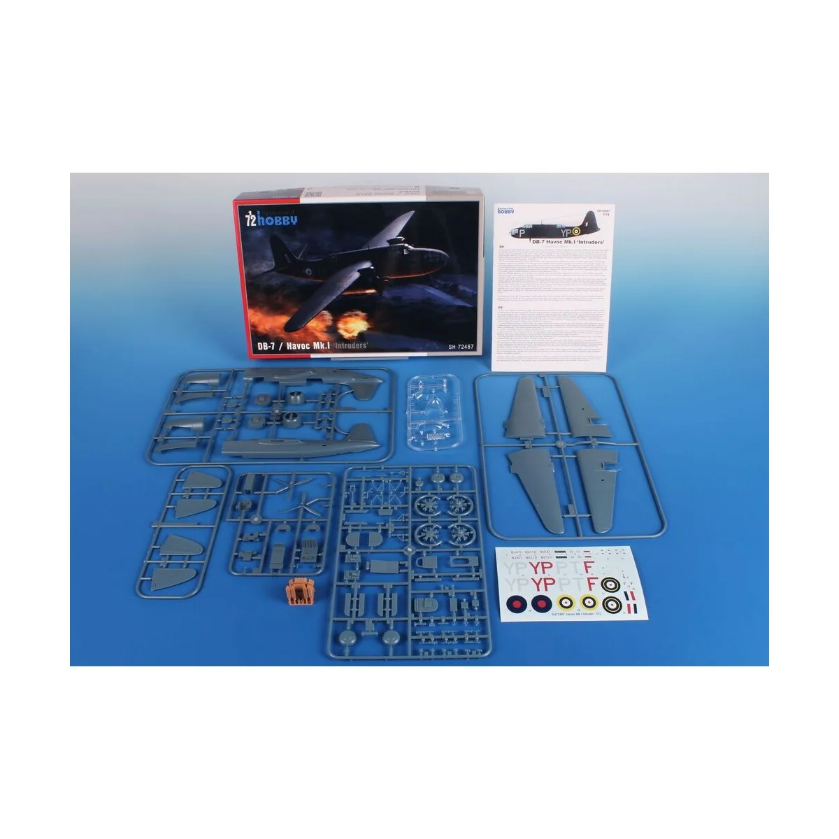 DB-7 Havoc Mk.I ‘Intruders’, 1/72 - Special Hobby 100-SH72467 DB-7 Havoc Mk.I ‘Intruders’, 1/72 - Special Hobby 100-SH72467