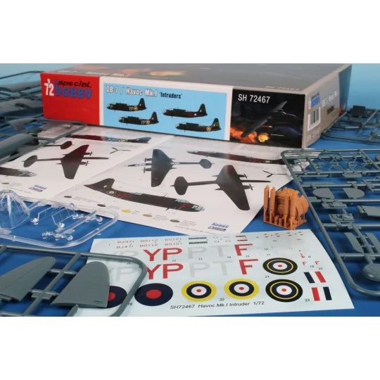 DB-7 Havoc Mk.I ‘Intruders’, 1/72 - Special Hobby 100-SH72467 DB-7 Havoc Mk.I ‘Intruders’, 1/72 - Special Hobby 100-SH72467