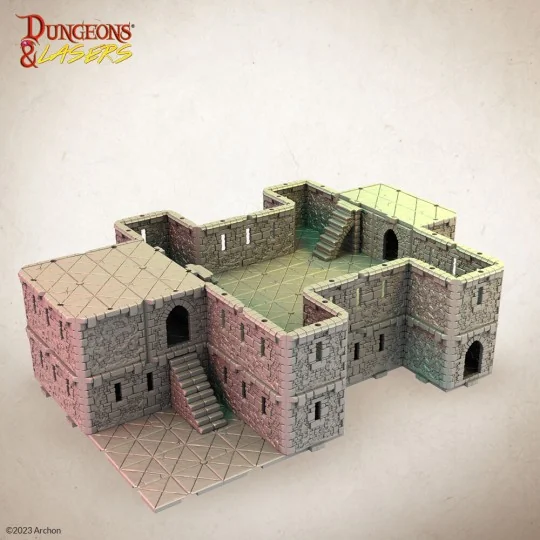 Dungeons & Lasers Starter Set: GRAND STRONGHOLD - Archon Studio DNL...