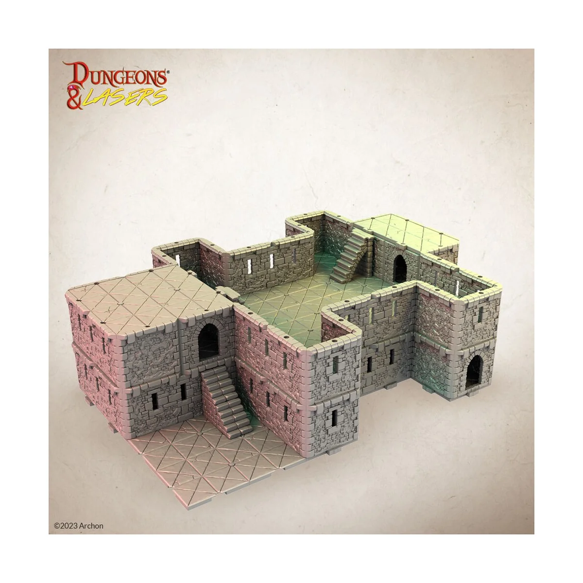 Dungeons & Lasers Starter Set: GRAND STRONGHOLD - Archon Studio DNL...