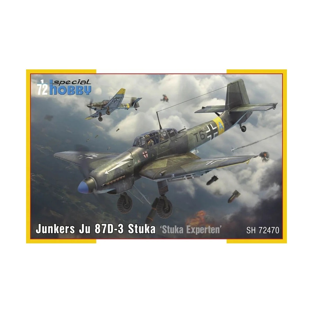 Junkers Ju 87D-3 Stuka 'Stuka Experten', 1/72 - Special Hobby 100-S...