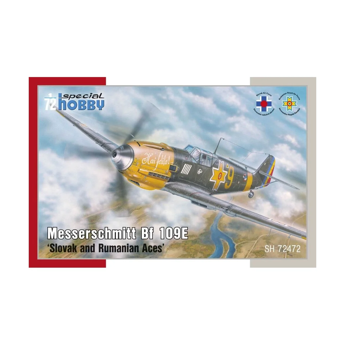 Messerschmitt Bf 109E 'Slovak and Rumanian Aces', 1/72 - Special Ho...
