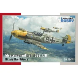 Messerschmitt Bf 109E-1/B 'Hit and Run Raiders', 1/72 - Special Hob...