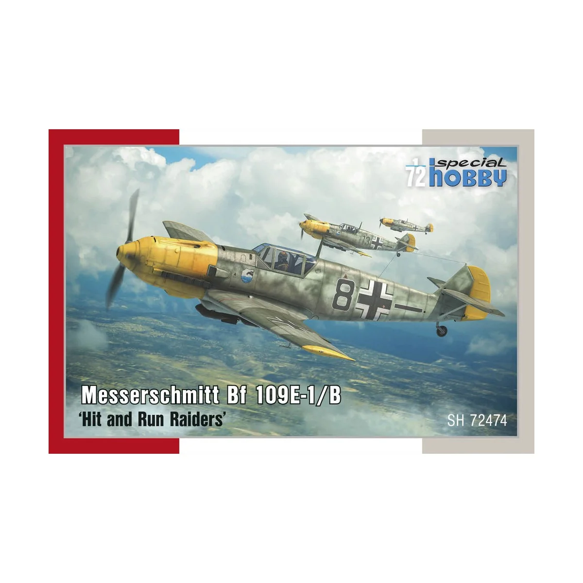 Messerschmitt Bf 109E-1/B 'Hit and Run Raiders' - Special Hobby 100...