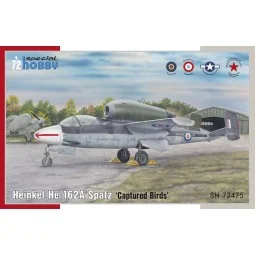 Heinkel He 162A Spatz 'Captured Birds', 1/72 - Special Hobby 100-SH...