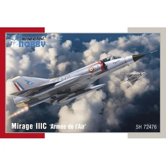 Mirage IIIC Armee de I'Air, 1/72 - Special Hobby 100-SH72476 Mirage IIIC Armee de I'Air, 1/72 - Special Hobby 100-SH72476