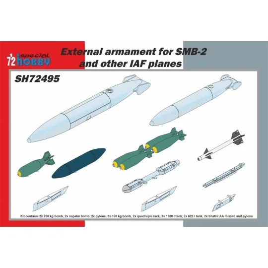 External armament for SMB-2 and other IAF planes, 1/72 - Special Ho... External armament for SMB-2 and other IAF planes, 1/72 - Special Ho...