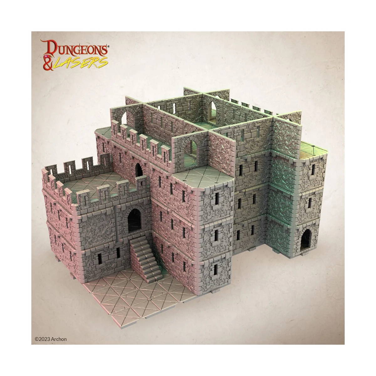 Dungeons & Lasers Starter Set: GRAND STRONGHOLD - Archon Studio DNL...