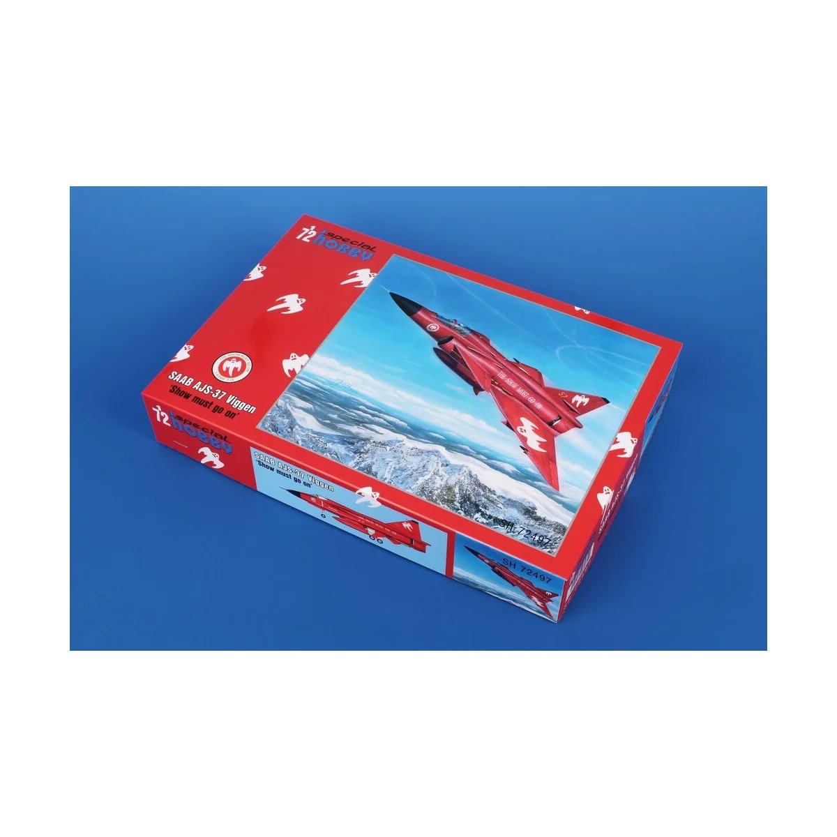 SAAB AJS-37 Viggen ‘Show Must Go On’, 1/72 - Special Hobby 100-SH72497 SAAB AJS-37 Viggen ‘Show Must Go On’, 1/72 - Special Hobby 100-SH72497