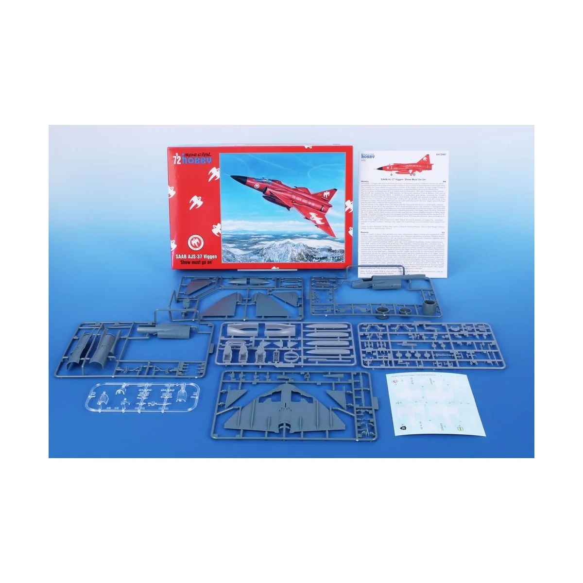 SAAB AJS-37 Viggen ‘Show Must Go On’ - Special Hobby 100-SH72497