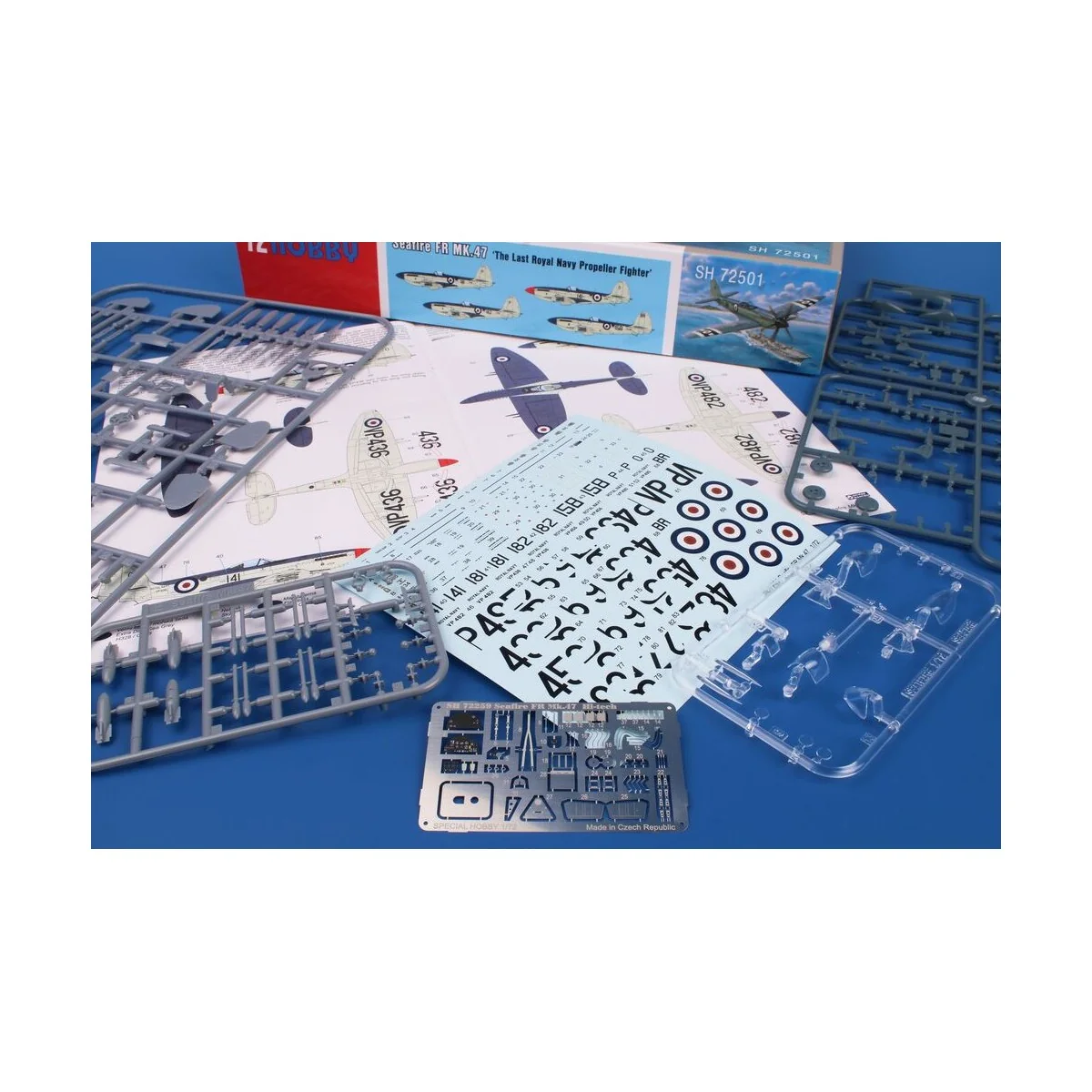 Seafire FR MK.47 ‘The Last Royal Navy Propeller Fighter’, 1/72 - Sp... Seafire FR MK.47 ‘The Last Royal Navy Propeller Fighter’, 1/72 - Sp...