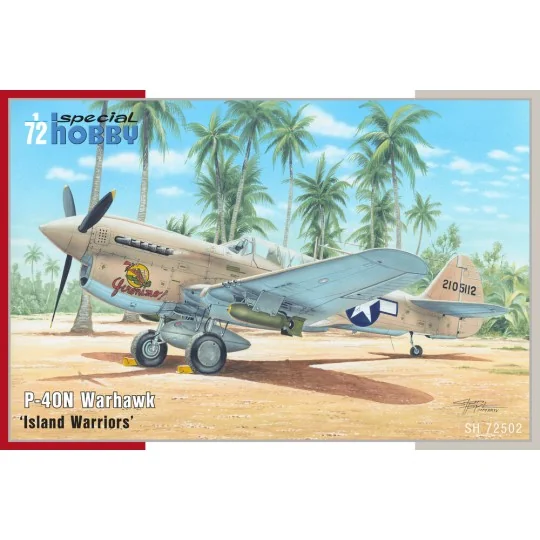 P-40N Warhawk ‘Island Warriors’, 1/72 - Special Hobby 100-SH72502 P-40N Warhawk ‘Island Warriors’, 1/72 - Special Hobby 100-SH72502