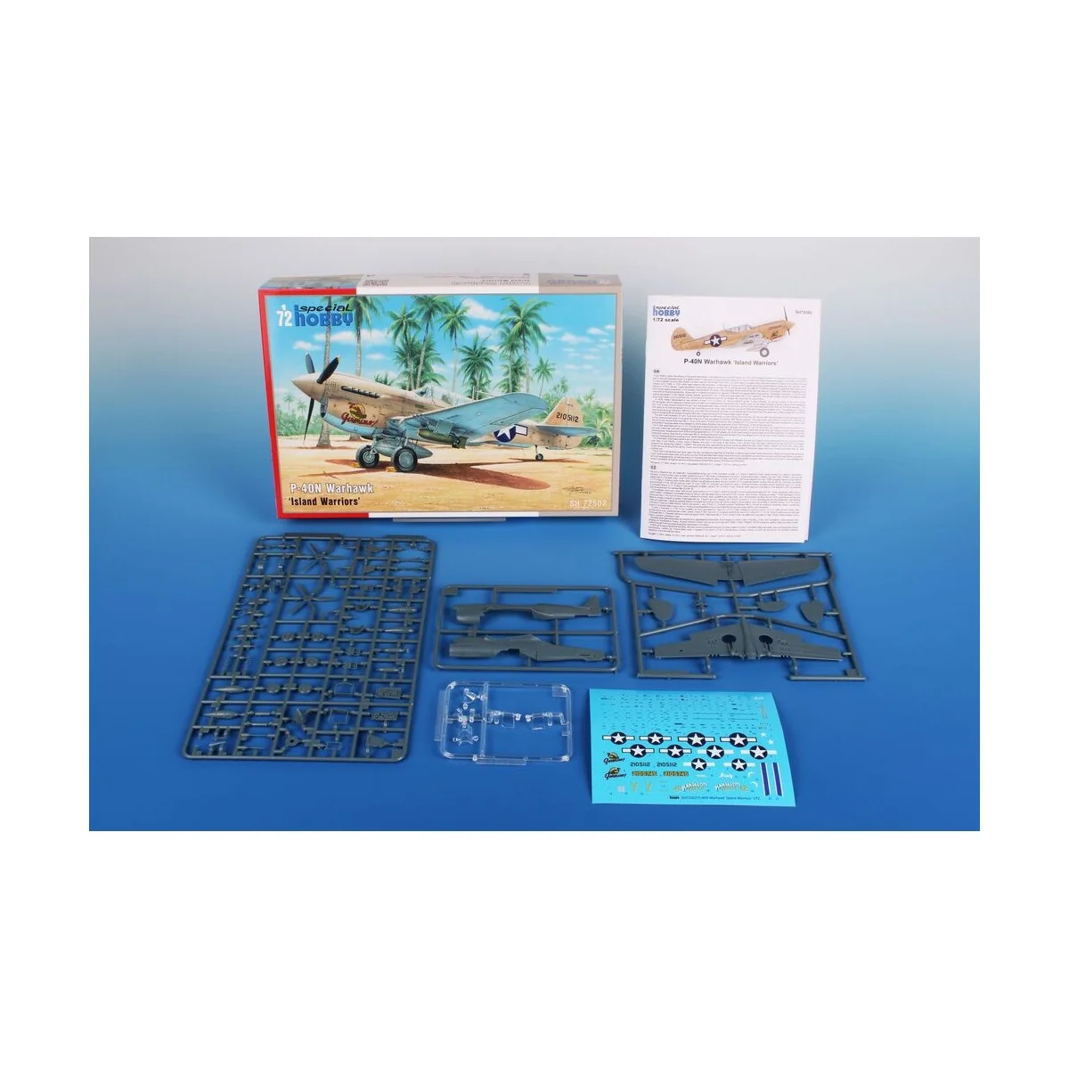 P-40N Warhawk ‘Island Warriors’, 1/72 - Special Hobby 100-SH72502 P-40N Warhawk ‘Island Warriors’, 1/72 - Special Hobby 100-SH72502