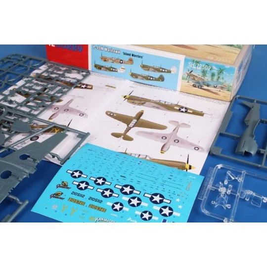 P-40N Warhawk ‘Island Warriors’, 1/72 - Special Hobby 100-SH72502 P-40N Warhawk ‘Island Warriors’, 1/72 - Special Hobby 100-SH72502