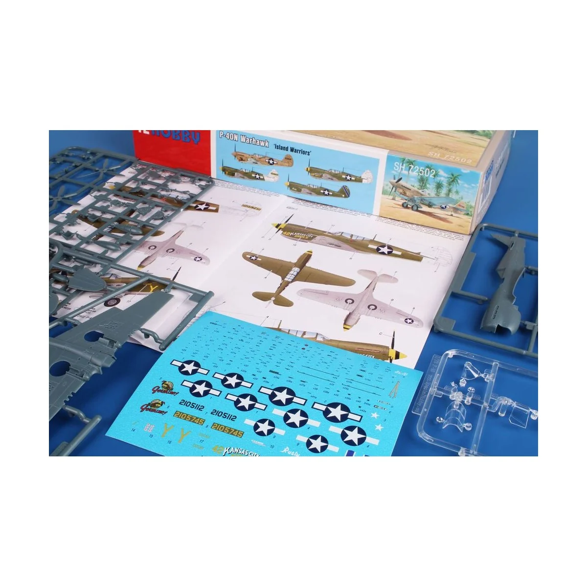 P-40N Warhawk ‘Island Warriors’, 1/72 - Special Hobby 100-SH72502 P-40N Warhawk ‘Island Warriors’, 1/72 - Special Hobby 100-SH72502