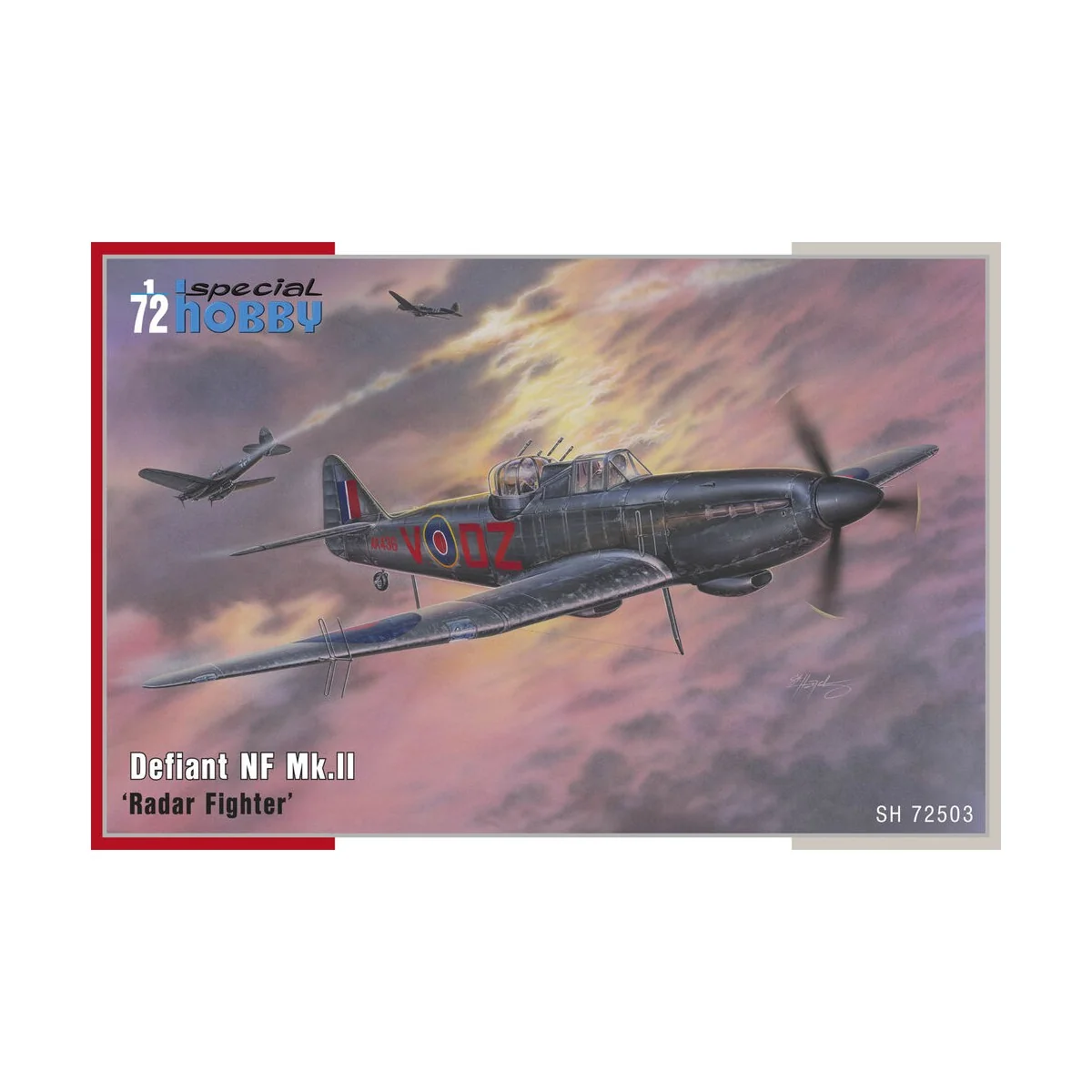 Defiant NF Mk.II ‘Radar Fighter’, 1/72 - Special Hobby 100-SH72503 Defiant NF Mk.II ‘Radar Fighter’, 1/72 - Special Hobby 100-SH72503