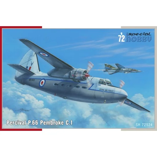 Percival P.66 Pembroke C.1, 1/72 - Special Hobby 100-SH72524 Percival P.66 Pembroke C.1, 1/72 - Special Hobby 100-SH72524