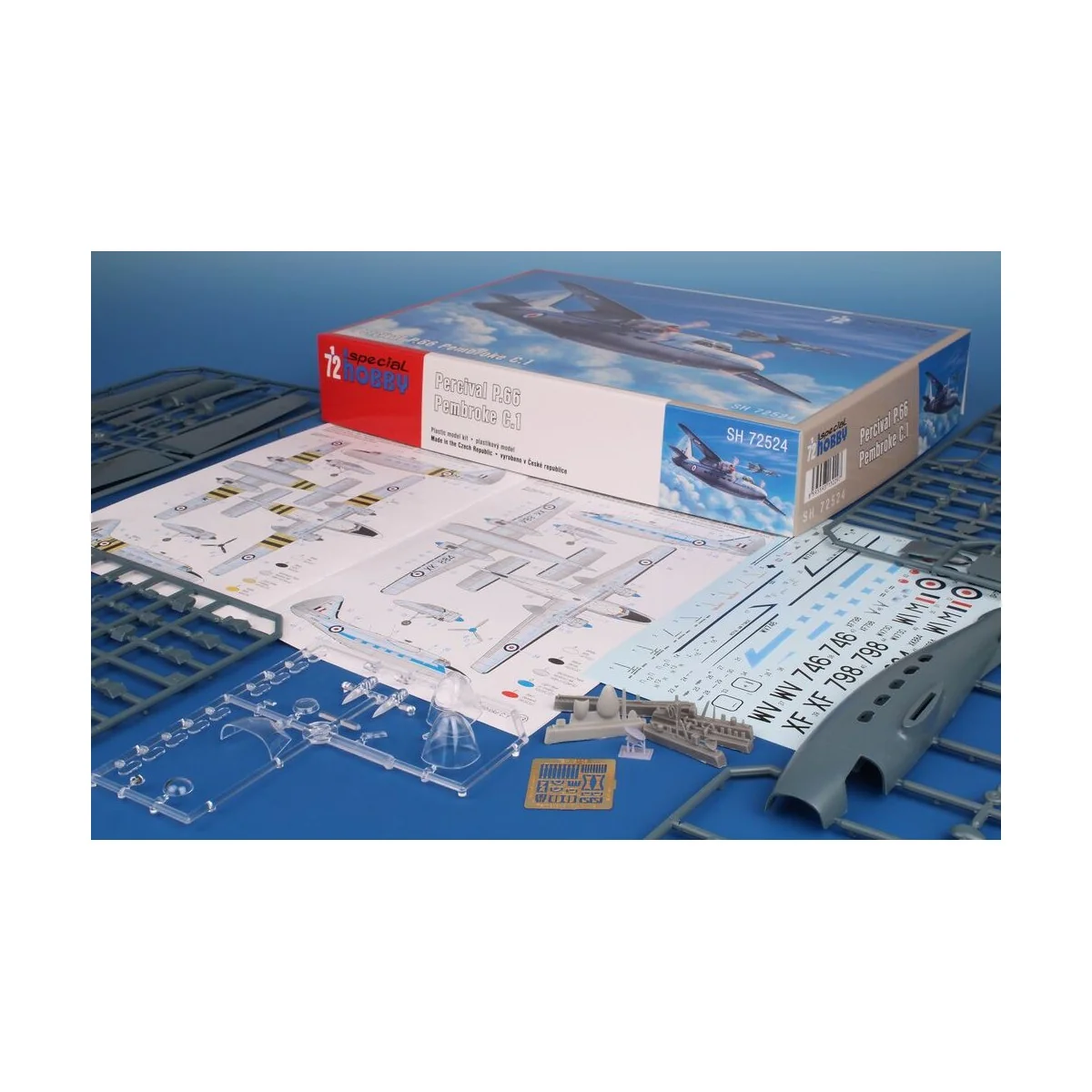 Percival P.66 Pembroke C.1 - Special Hobby 100-SH72524