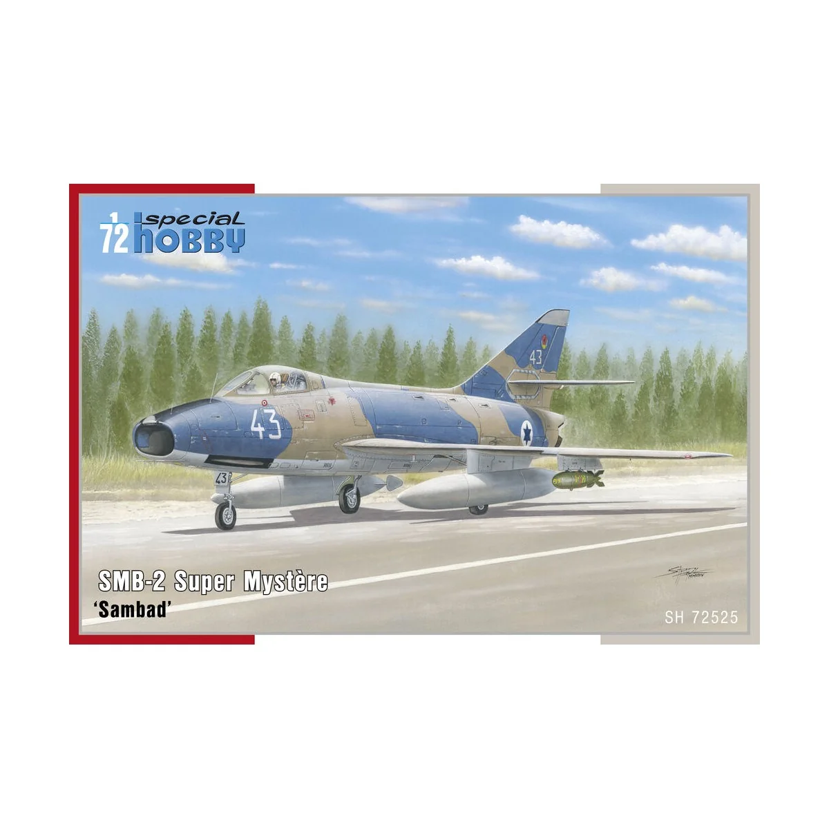 SMB-2 Super Mystere ‘Sambad’ - Special Hobby 100-SH72525
