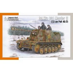 Sd.Kfz 131 Marder II (7, 5 cm PaK 40/2), 1/72 - Special Hobby 100-S...