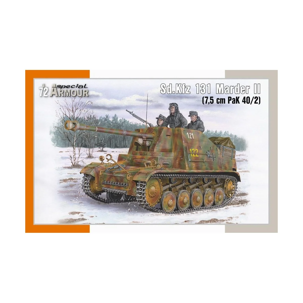 Sd.Kfz 131 Marder II (7,5 cm PaK 40/2) - Special Hobby 100-SA72020