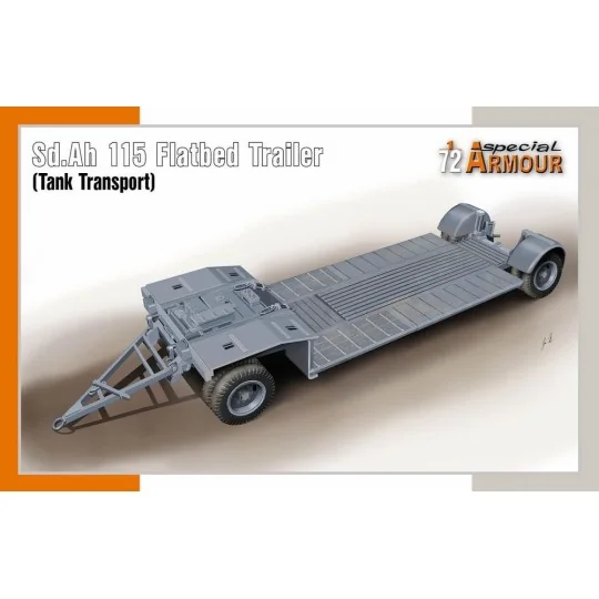 Sd.Ah 115 Flatbed Trailer (Tank Transport), 1/72 - Special Hobby 10... Sd.Ah 115 Flatbed Trailer (Tank Transport), 1/72 - Special Hobby 10...