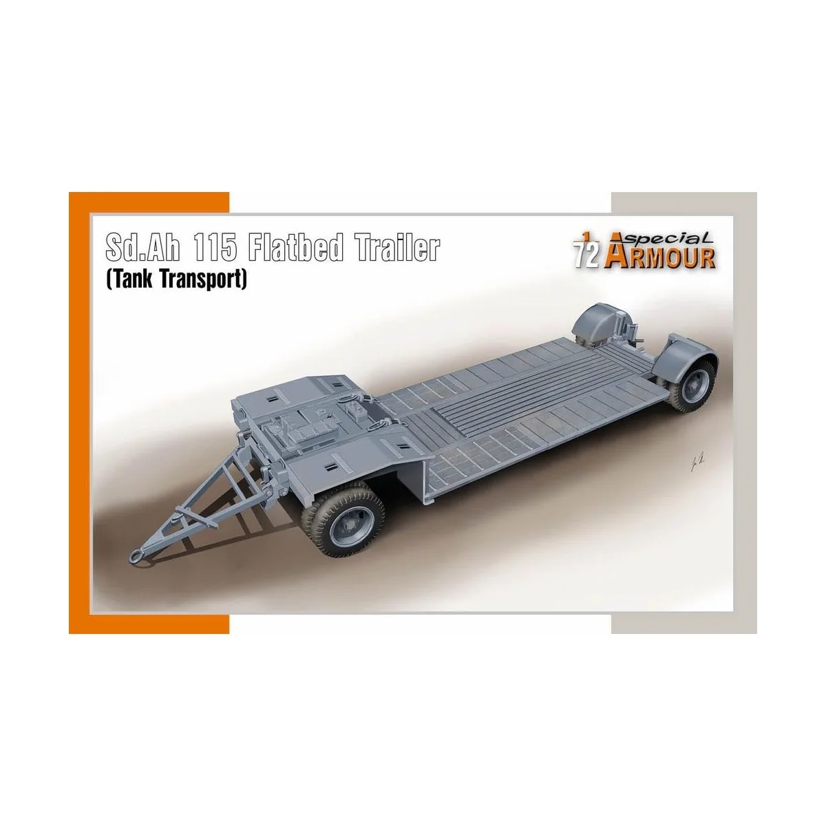 Sd.Ah 115 Flatbed Trailer (Tank Transport), 1/72 - Special Hobby 10... Sd.Ah 115 Flatbed Trailer (Tank Transport), 1/72 - Special Hobby 10...
