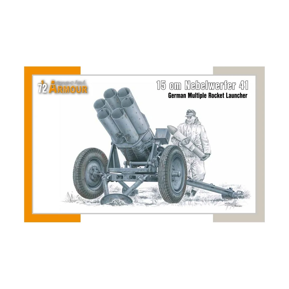 15 cm Nebelwerfer 41 German Multiple Rocket Launcher - Special Hobb...