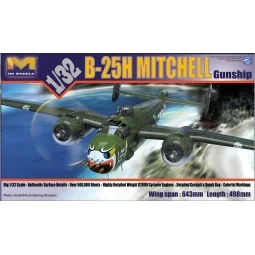 B-25H Mitchell Gunship - HongKong Model 01E03