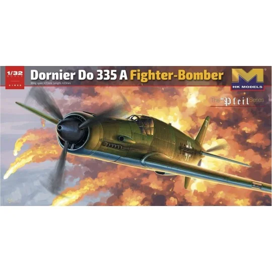 Dornier Do335A Fighter Bomber, 1/32 - HongKong Model 01E08 Dornier Do335A Fighter Bomber, 1/32 - HongKong Model 01E08