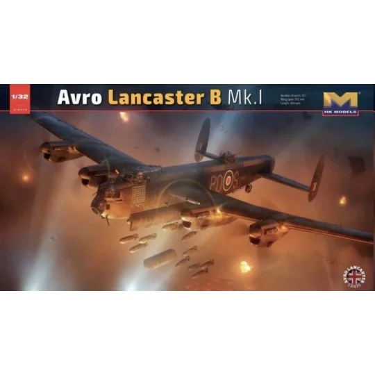 Avro Lancaster B MK I, 1/32 - HongKong Model 01E010 Avro Lancaster B MK I, 1/32 - HongKong Model 01E010