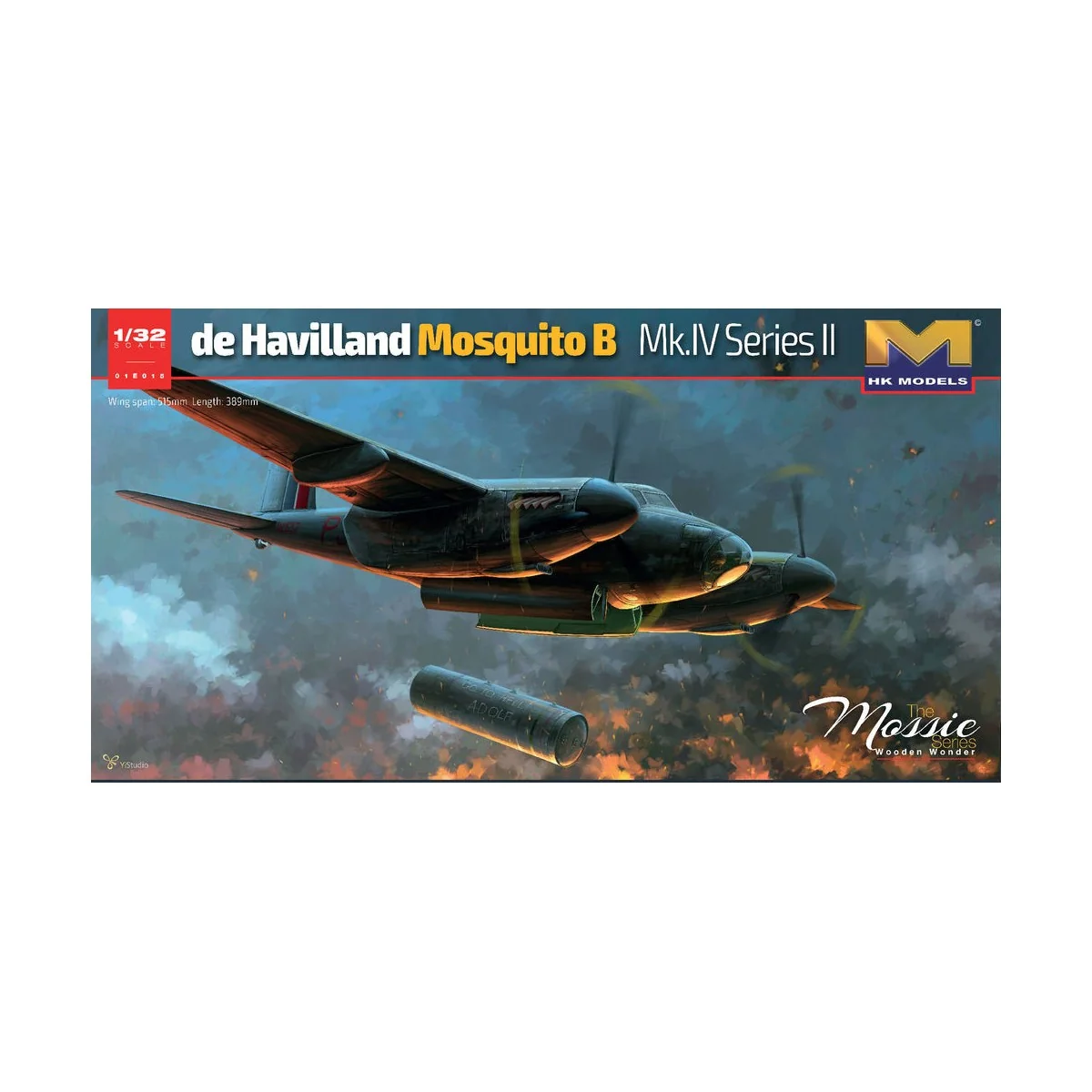 de Havilland Mosquito B. Mk.IV Series II, 1/32 - HongKong Model 01E015