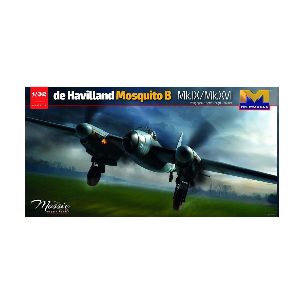 de Havilland Mosquito B. Mk.IX, Mk.XVI - HongKong Model 01E016