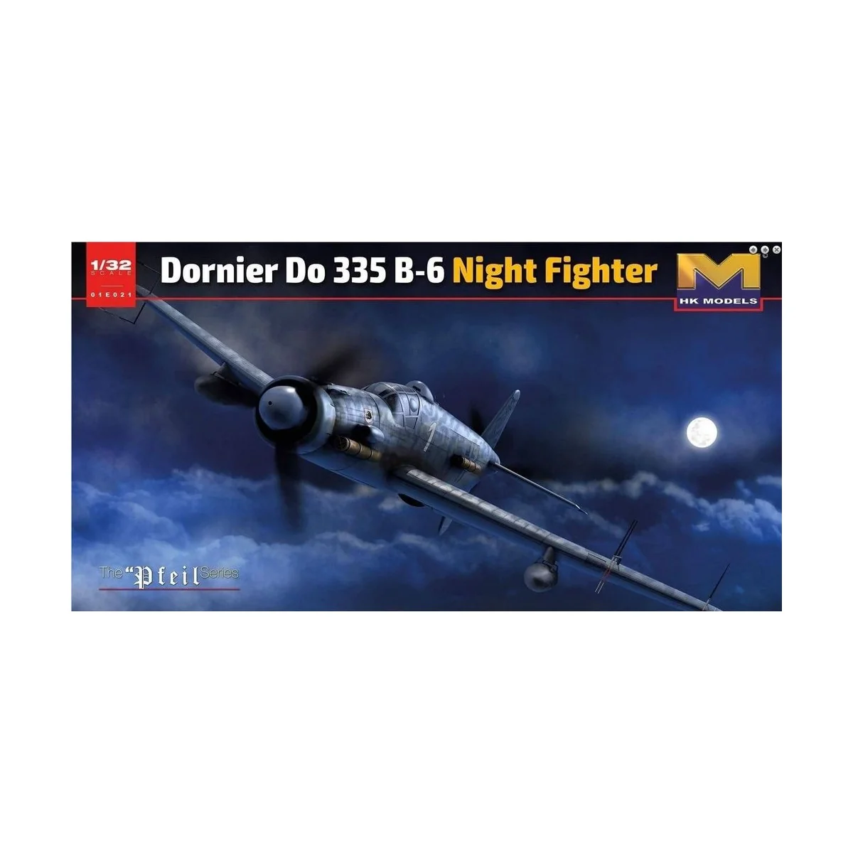 Dornier Do 335 B-6 Night fighter, 1/32 - HongKong Model 01E021