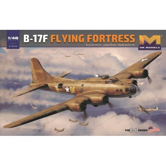 B-17F Flying Fortress - HongKong Model 01F002