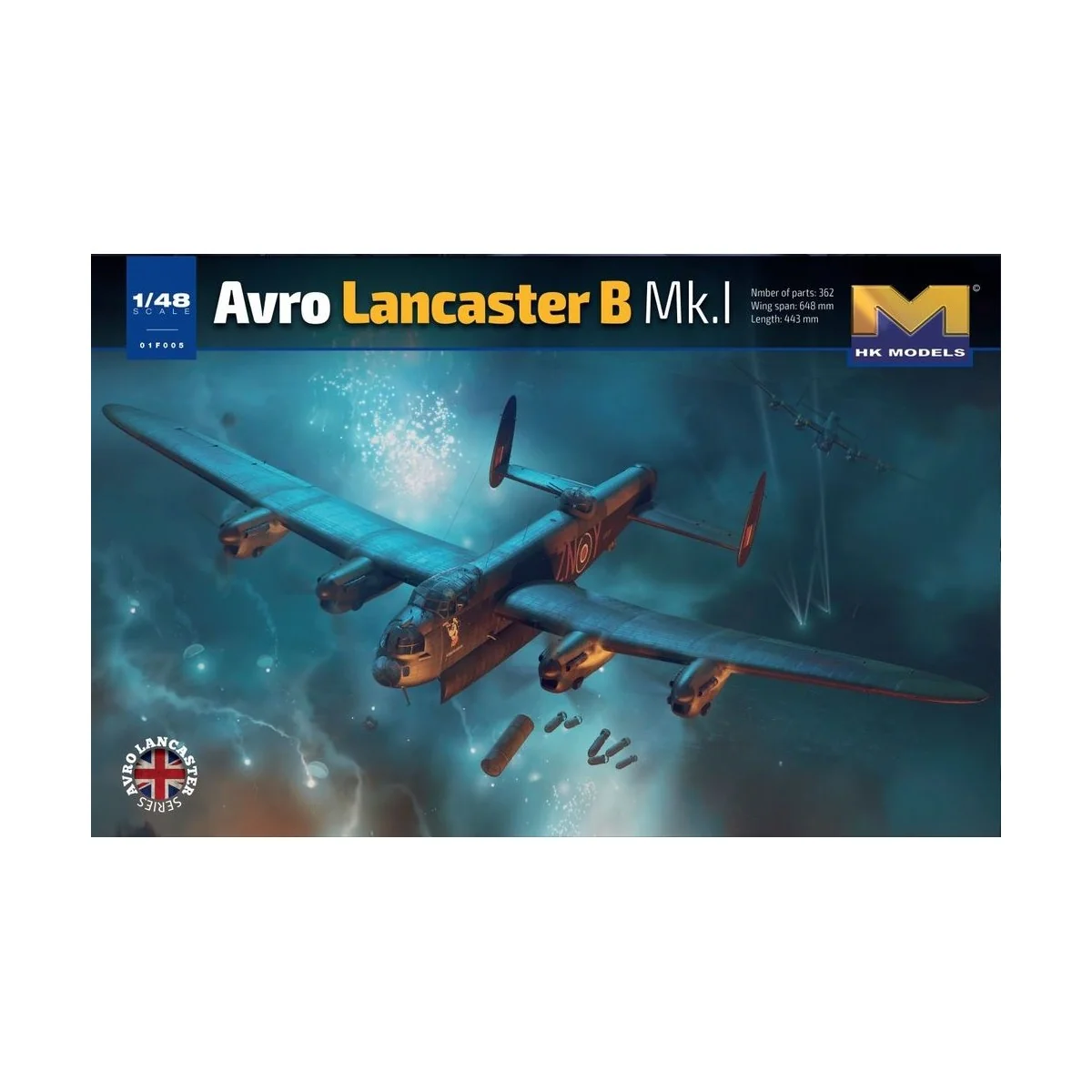 Avro Lancaster B Mk.I - HongKong Model 01F005