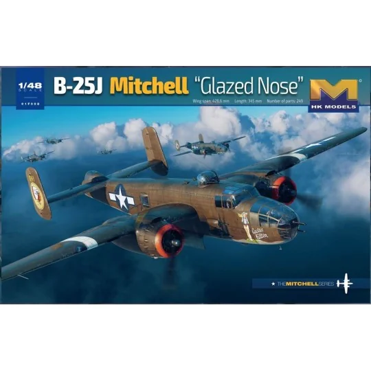 B-25J Glazed Nose, 1/48 - HongKong Model HKM01F008 B-25J Glazed Nose, 1/48 - HongKong Model HKM01F008