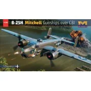 B-25H Mitchell Gunship Over CBI, 1/32 - HongKong Model HKM01E037 B-25H Mitchell Gunship Over CBI, 1/32 - HongKong Model HKM01E037