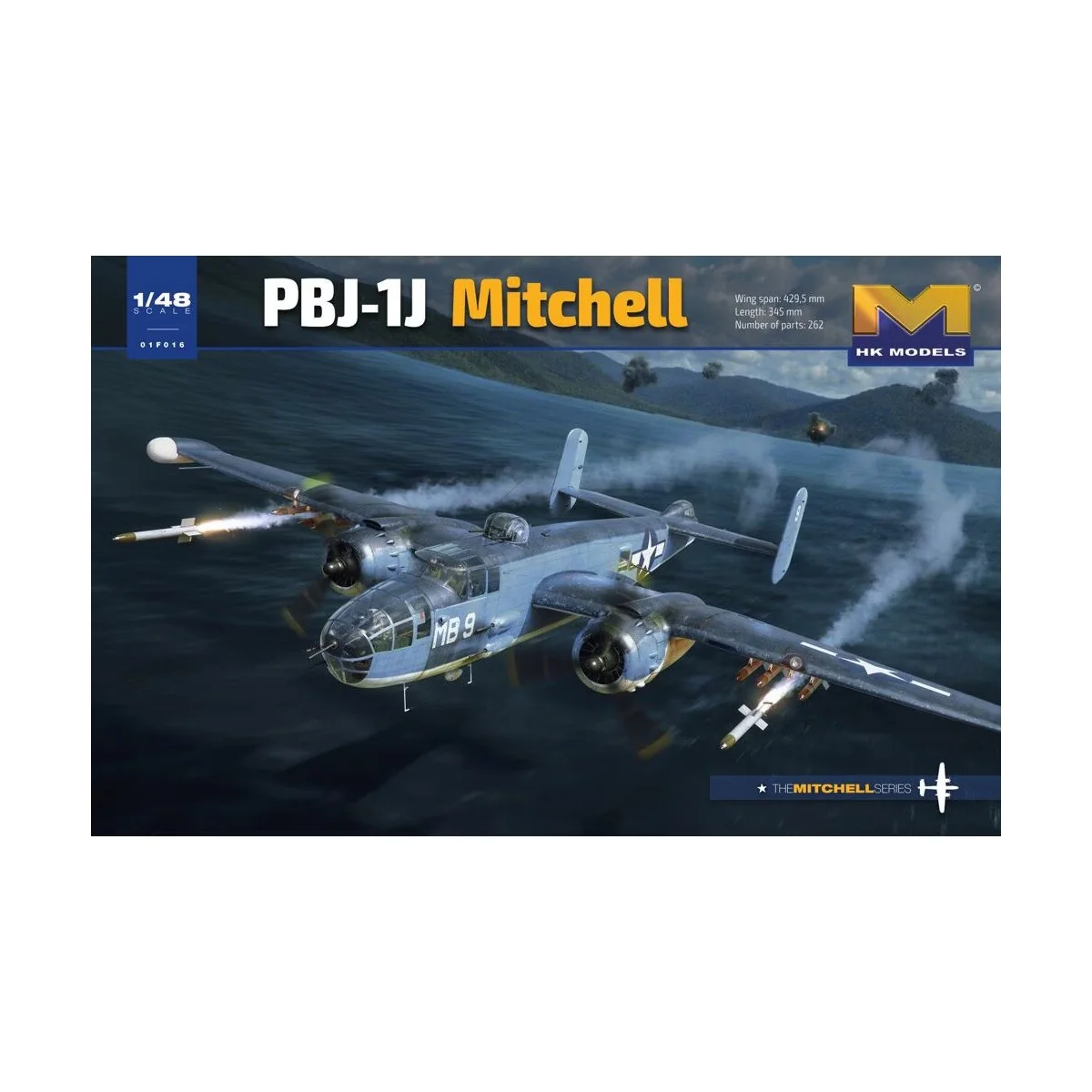 PBJ-1J Mitchell, 1/48 - HongKong Model HKM01F016
