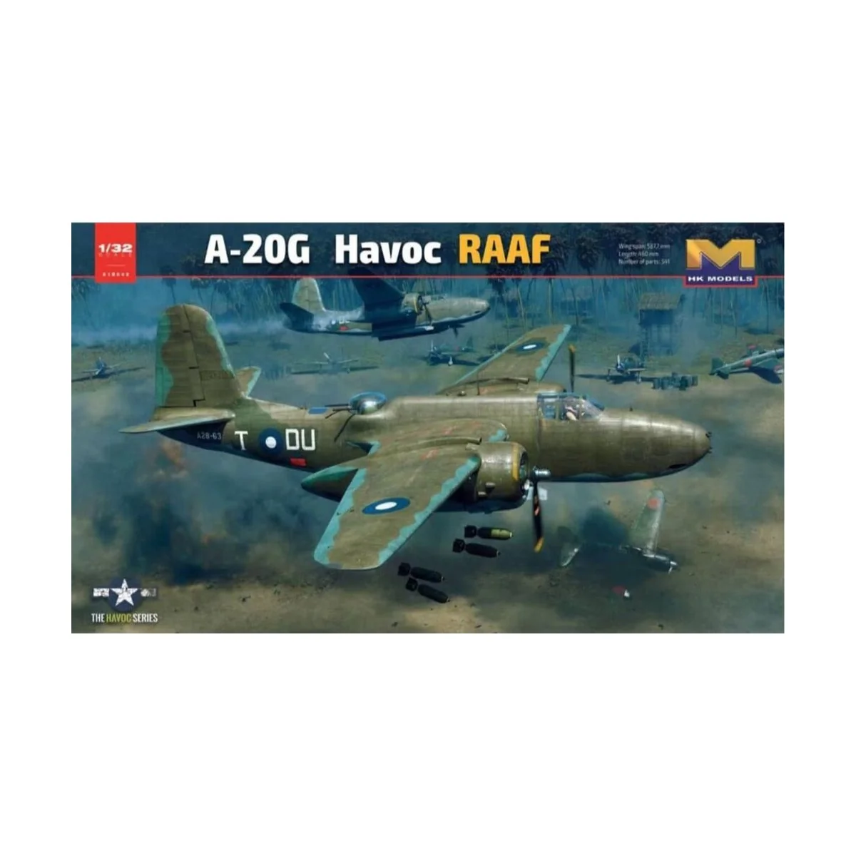 A-20G Havoc RAAF - HongKong Model HKM01E042