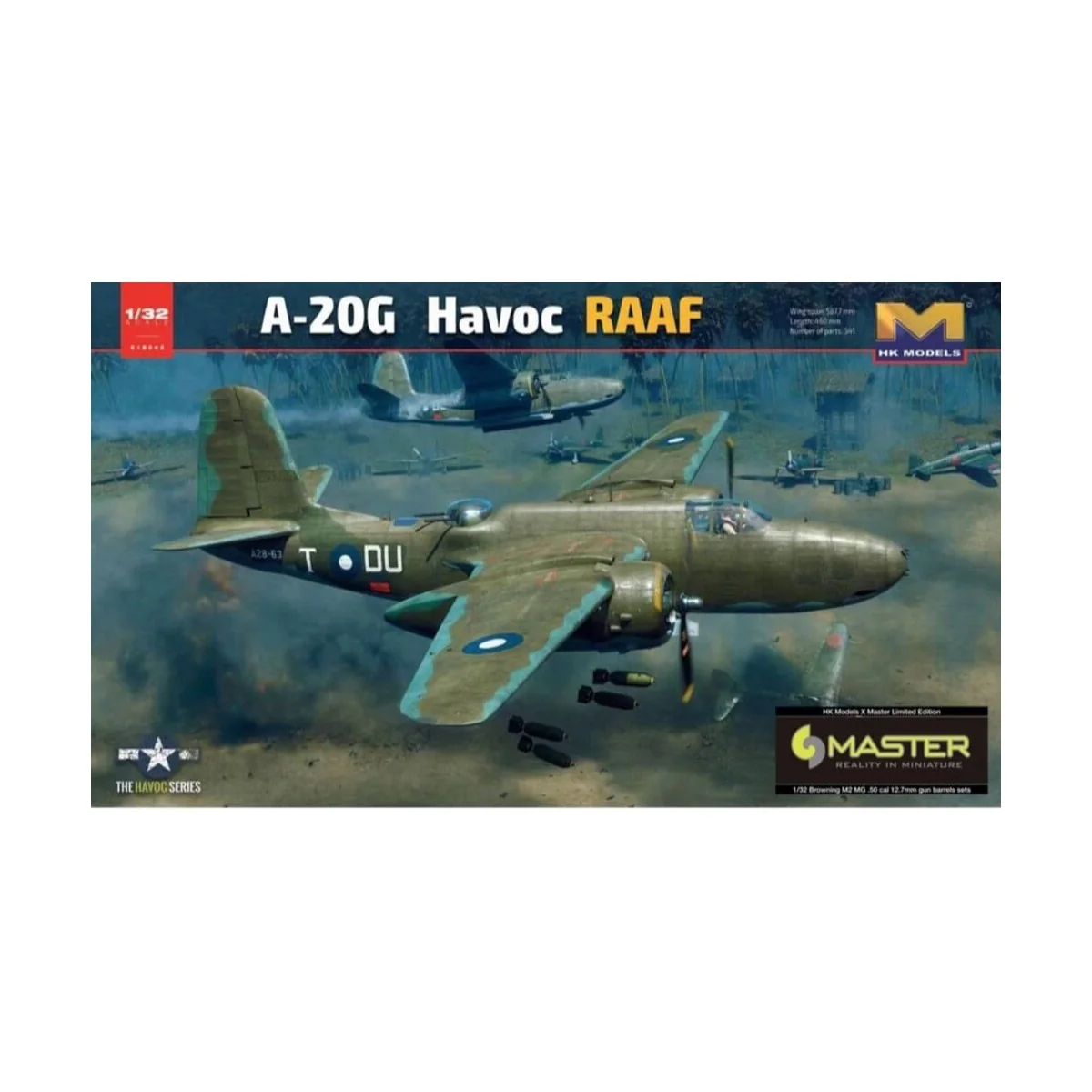 A-20G Havoc RAAF Master Version, Limited Edition - HongKong Model H...