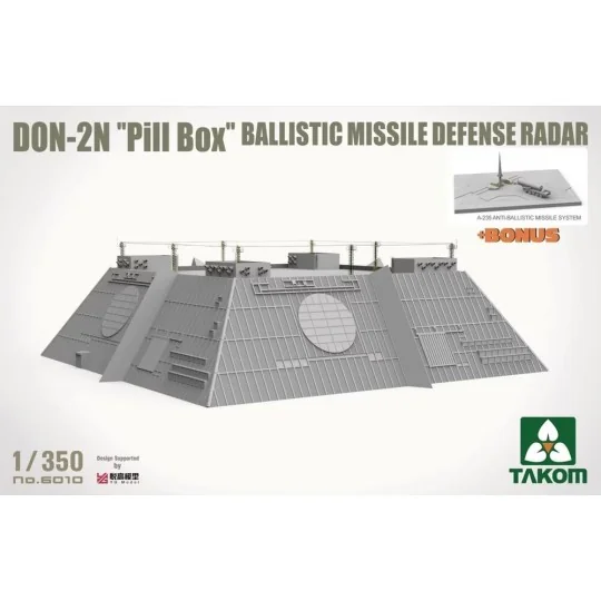 DON-2N'PILL Box' BALLISTIC MISSILE DEFENSE RADAR, 1/350 - Takom TAK... DON-2N'PILL Box' BALLISTIC MISSILE DEFENSE RADAR, 1/350 - Takom TAK...