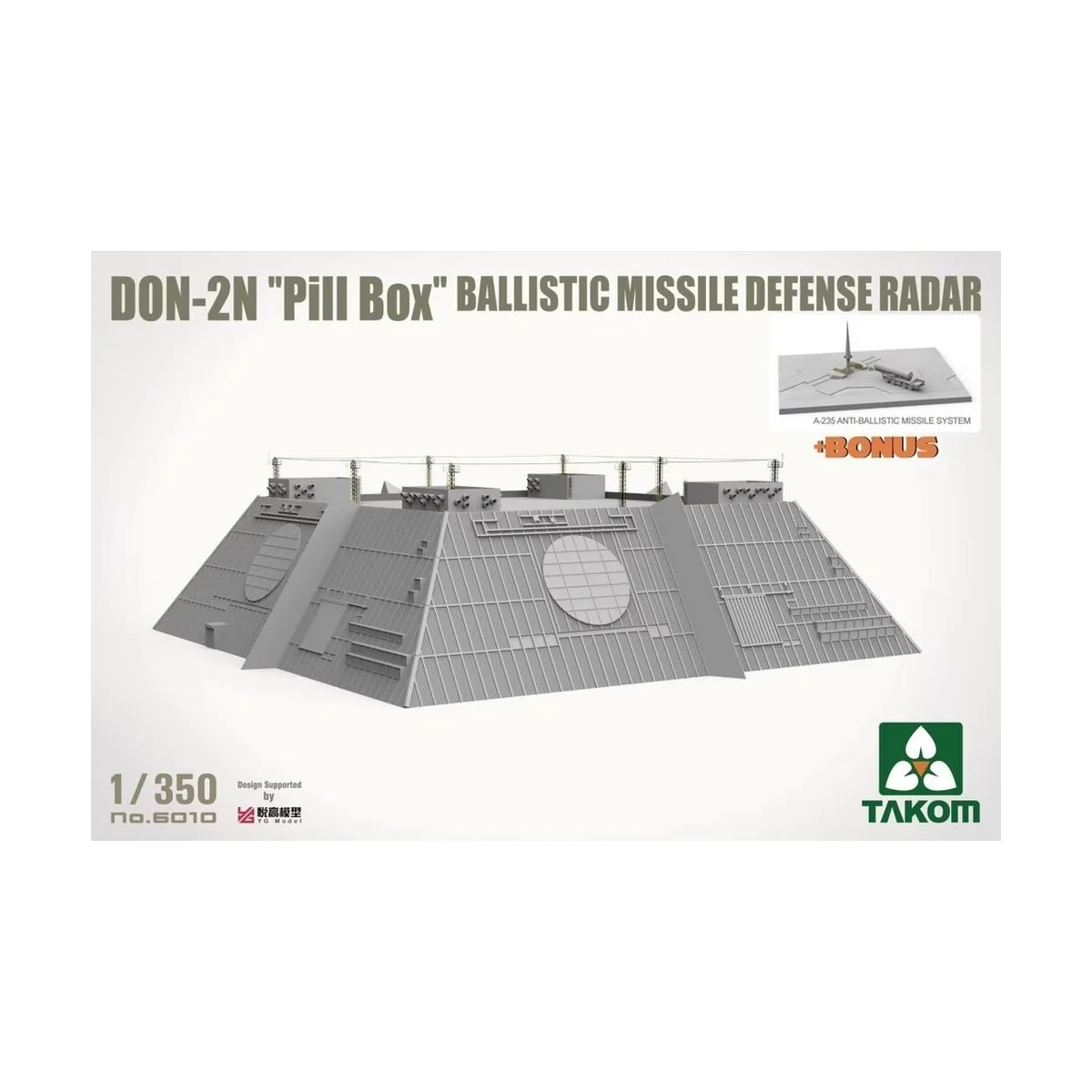DON-2N'PILL Box' BALLISTIC MISSILE DEFENSE RADAR, 1/350 - Takom TAK... DON-2N'PILL Box' BALLISTIC MISSILE DEFENSE RADAR, 1/350 - Takom TAK...