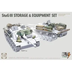 StuG III STORAGE & EQUIPMENT SET, 1/35 - Takom TAK8018