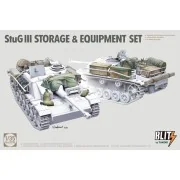 StuG III STORAGE & EQUIPMENT SET, 1/35 - Takom TAK8018
