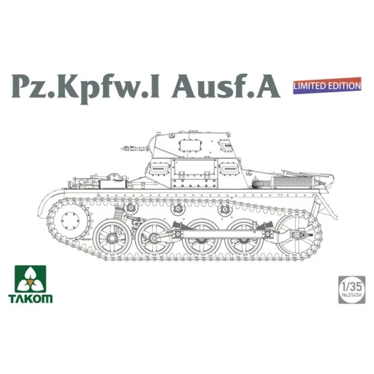 Pz.Kpfw.I Ausf.A Limited edition - Takom TAK2145A