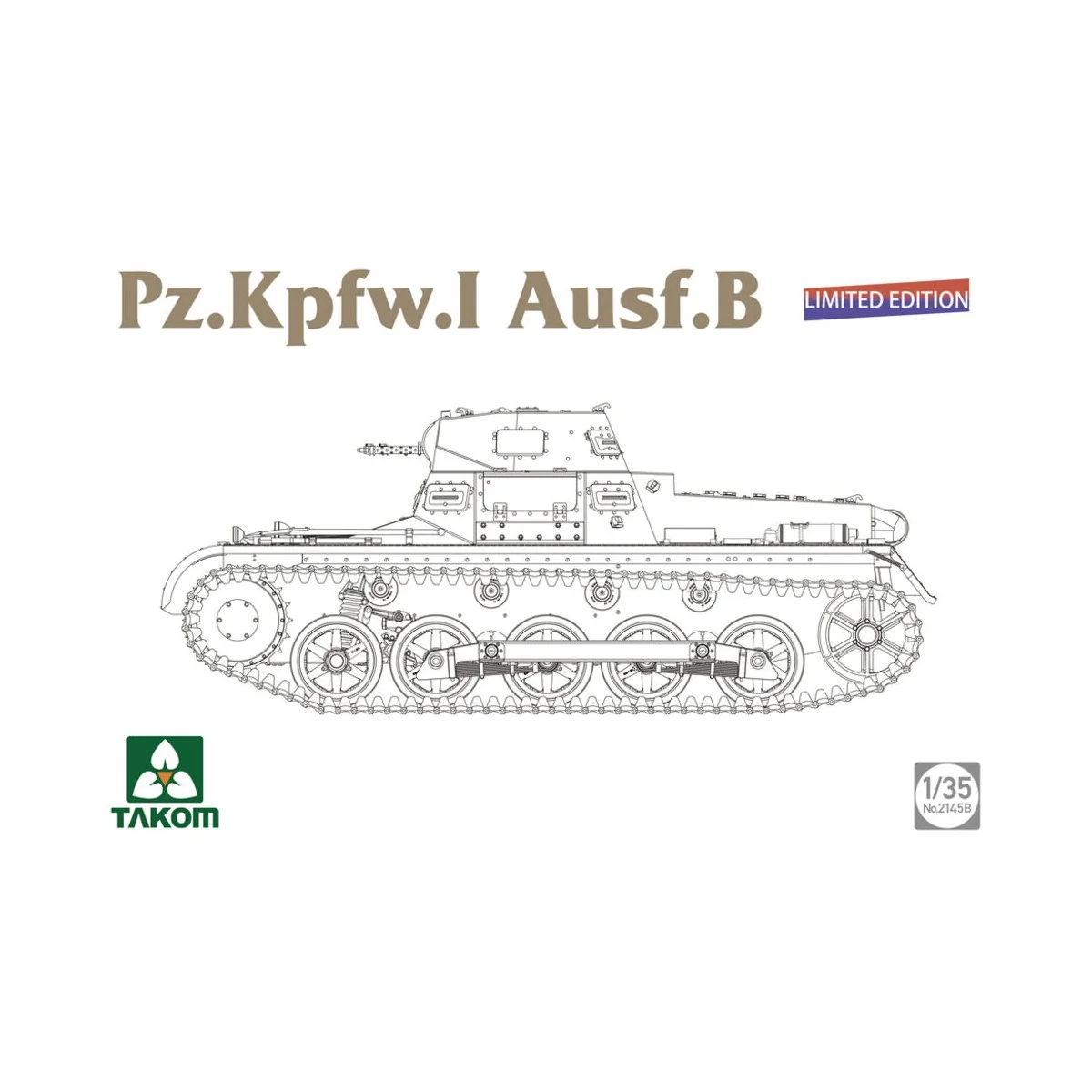 Pz.Kpfw.I Ausf. B - Takom TAK2145B